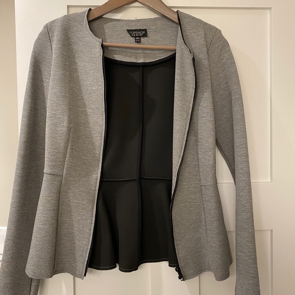 Topshop‎ Peplum Blazer size 4